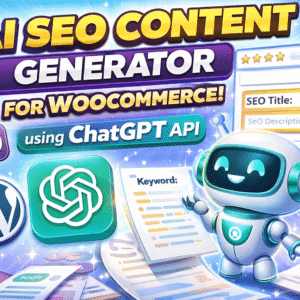 Auto Generate SEO Content for WooCommerce Using ChatGPT API